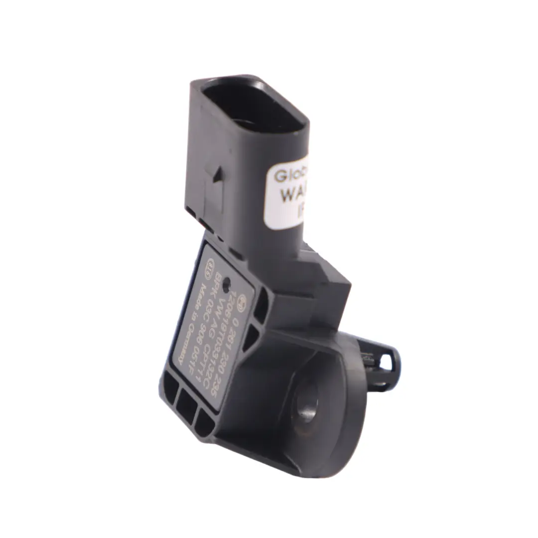 Sensor Presión Aire Colector Admisión MAP para Volkswagen Polo 6R con número de pieza 03C906051F Volkswagen Polo 6R Sensor Presión Aire Colector Admisión MAP - SKU 03C906051F - Número de pieza 03C906051F