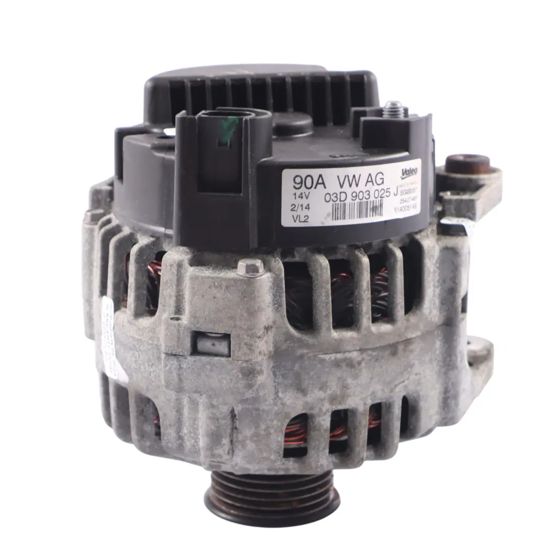 Seat Ibiza Skoda Fabia Volkswagen Polo Mk5 6R 1.2 Benzina Alternatore - SKU 03D903025J - Numero di parte 03D903025J
