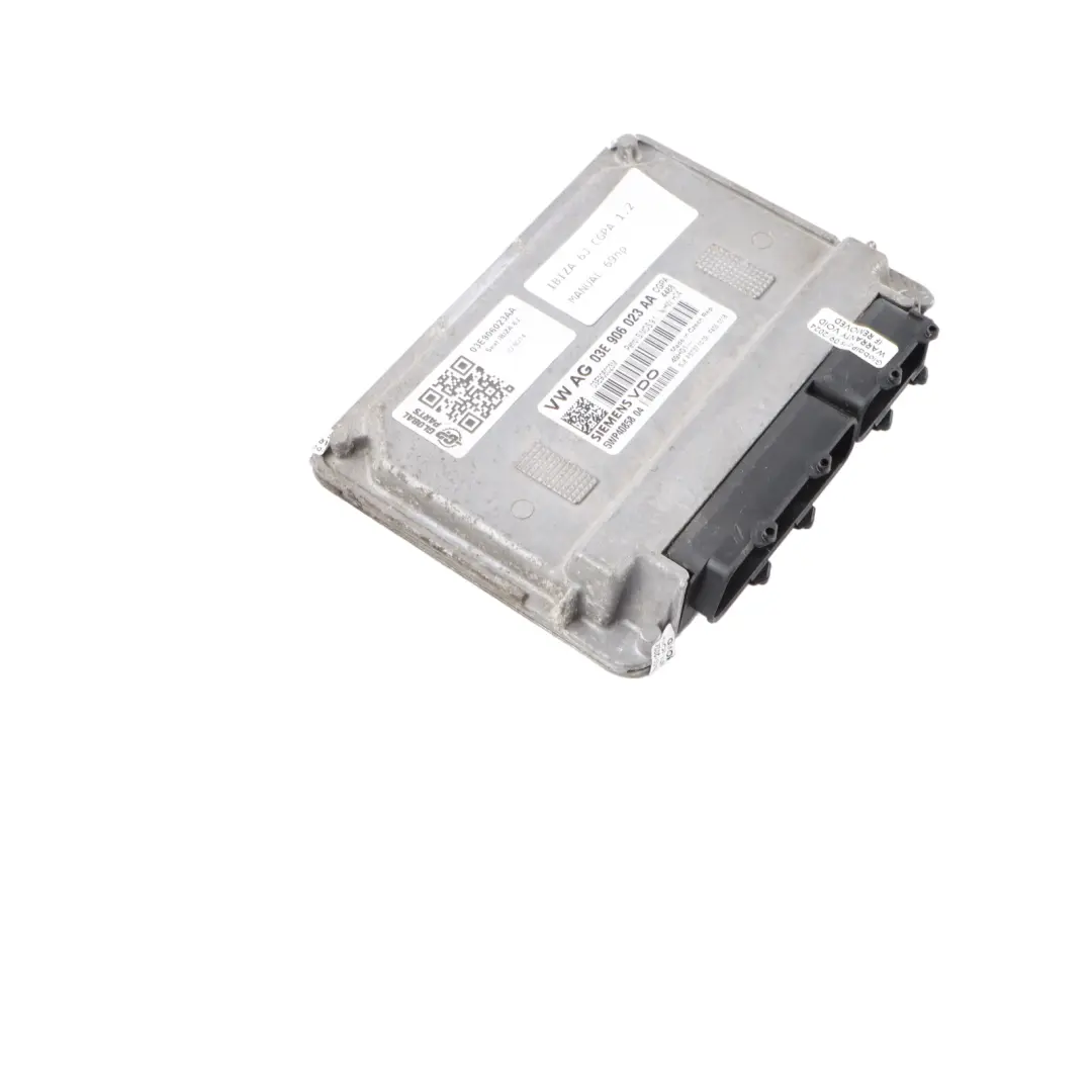 6J 1.2 CGPA 69HP Engine Control Unit Module ECU Manual to Seat Ibiza with Part number 03E906023AA Seat Ibiza 6J 1.2 CGPA 69HP Engine Control Unit Module ECU Manual - SKU 03E906023AA - Part number 03E906023AA