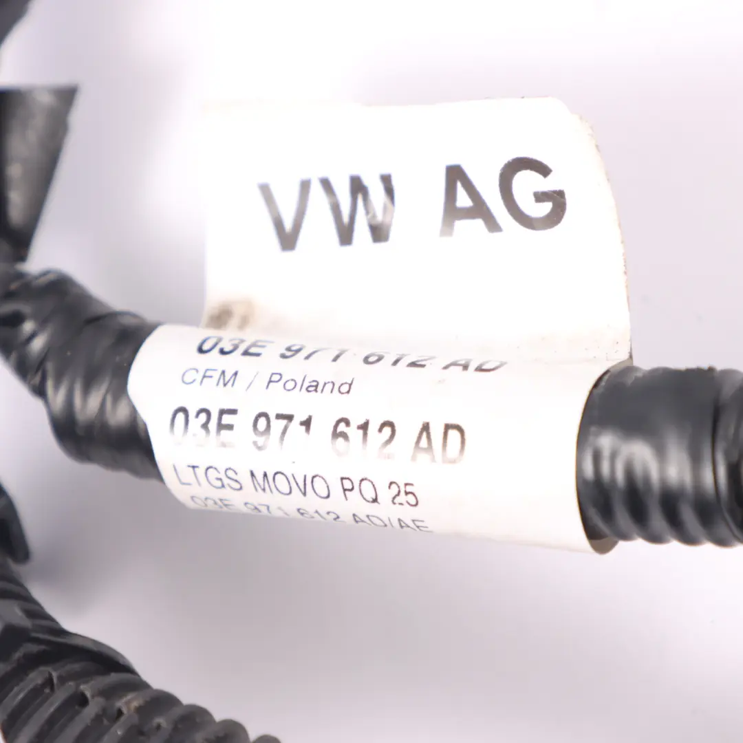 Volkswagen Polo 6R Cablaggio Cotore - SKU 03E971612AD - Numero di parte 03E971612AD