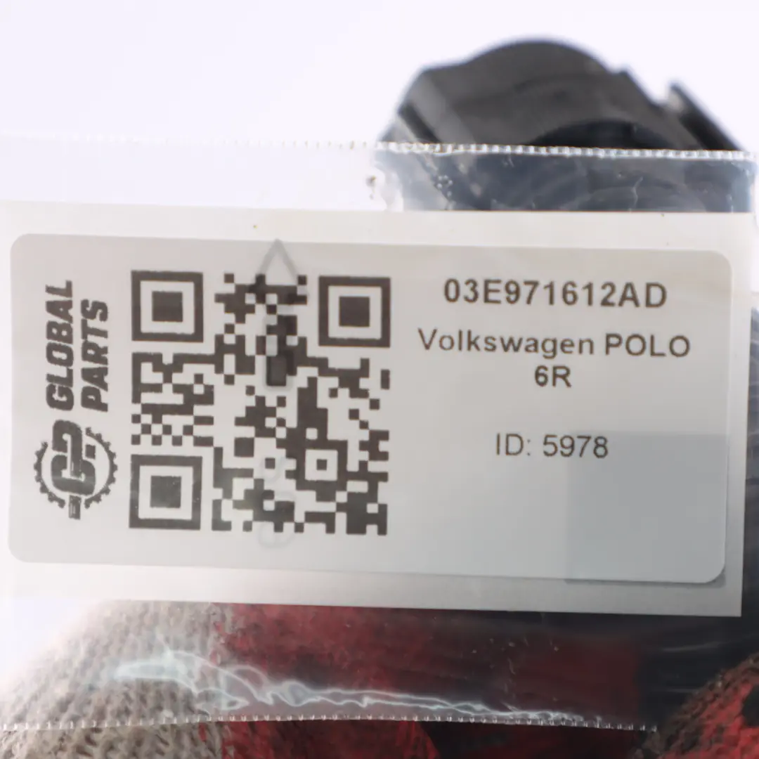 Volkswagen Polo 6R Cablaggio Cotore - SKU 03E971612AD - Numero di parte 03E971612AD