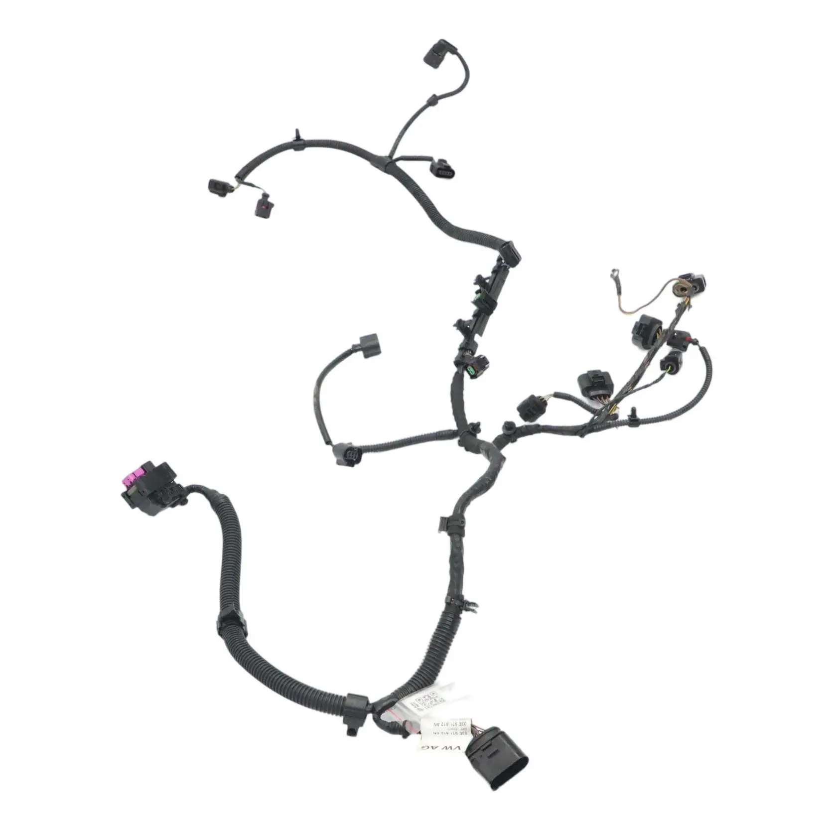Volkswagen Polo Mk5 6R 1.2 CGPB Engine Wiring Harness Cable 03E971612AN