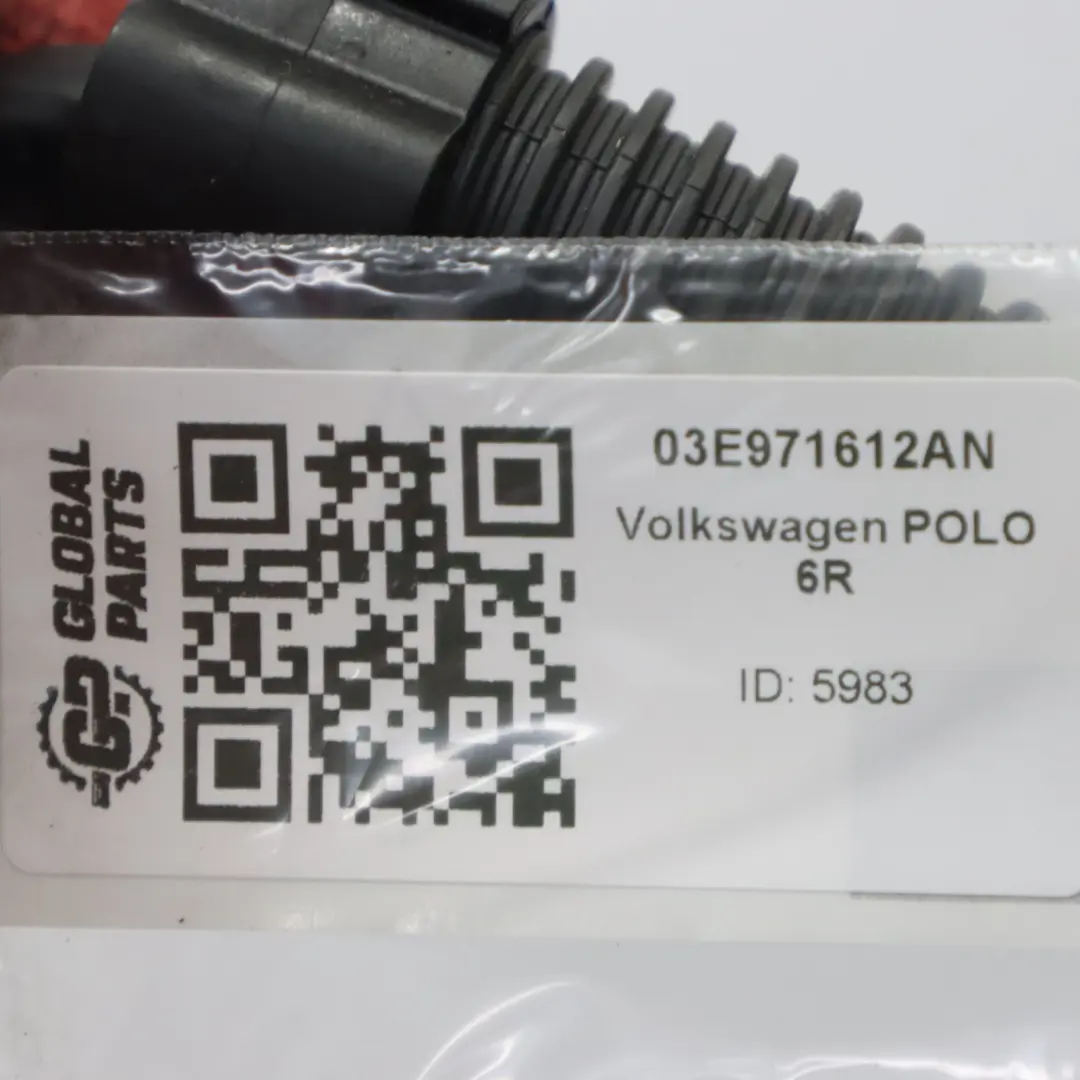 Volkswagen Polo Mk5 6R 1.2 CGPB Câble Faisceau Câblage Moteur - SKU 03E971612AN - Numéro de pièce 03E971612AN