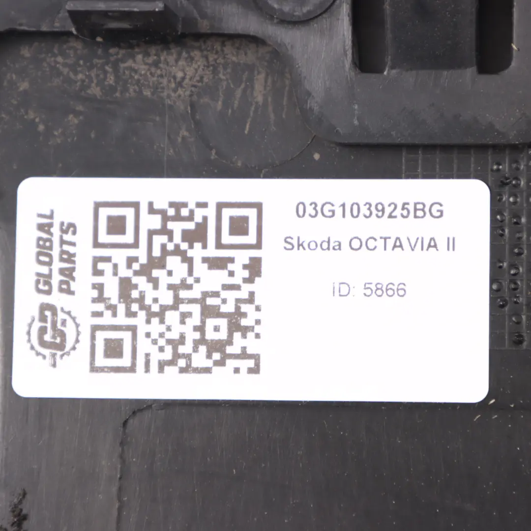Motorabdeckung Verkleidung für Skoda Octavia II mit Teilenummer 03G103925BG Skoda Octavia II Motorabdeckung Verkleidung - SKU 03G103925BG - Teilenummer 03G103925BG