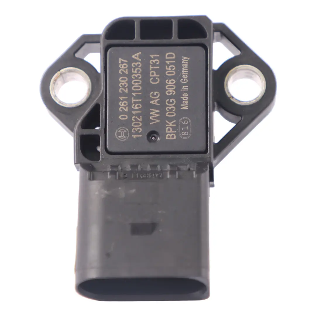 CAXA MAP Boost Pressure Sensor to VW Volkswagen Passat B7 1.4 TSI with Part number 03G906051D VW Volkswagen Passat B7 1.4 TSI CAXA MAP Boost Pressure Sensor - SKU 03G906051D - Part number 03G906051D