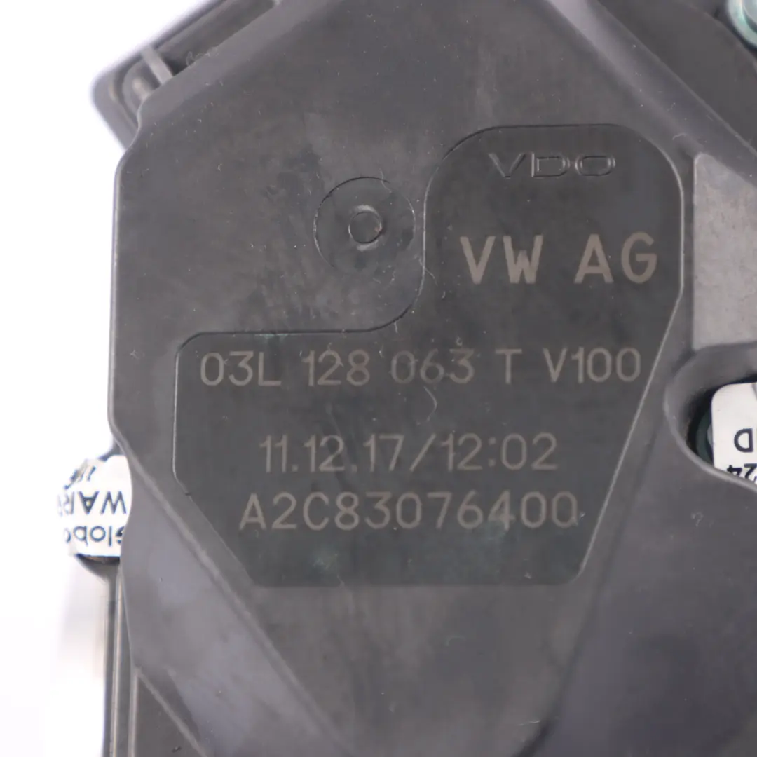  Cuerpo de Mariposa VW Volkswagen Sharan 7N 2.0 TDI BKD Diesel - SKU 03L128063T - Número de pieza 03L128063T