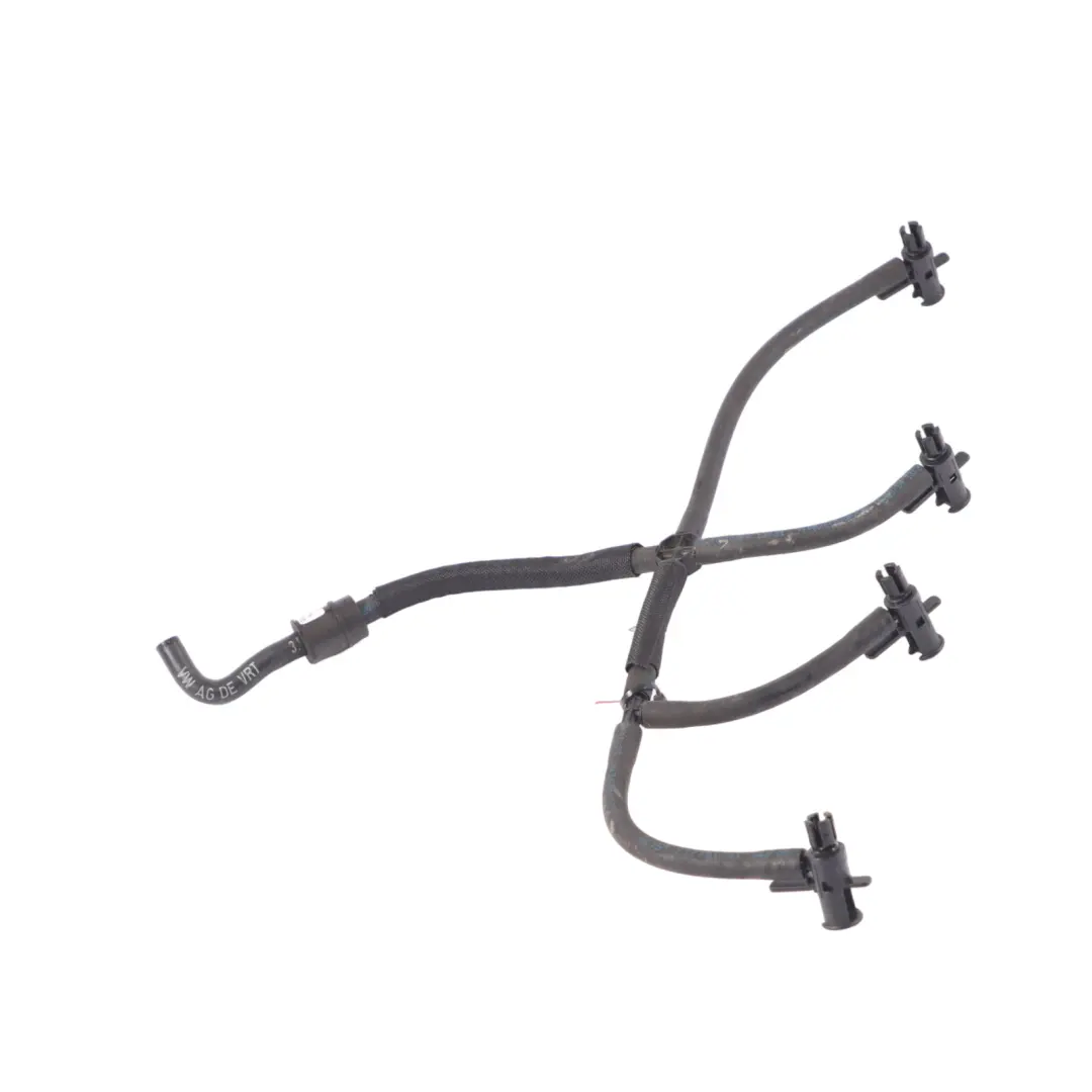 VW T5 2.0 TDI CAAA Fuel Injector Leak Off Return Pipe Line Hose - SKU 03L130235D - Part number 03L130235D