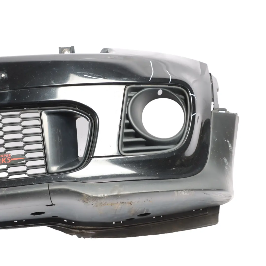 Front Bumper Mini R55 R56 JCW John Cooper Works Trim Panel Midnight Black - A94 to with Part number 0404109 Front Bumper Mini R55 R56 JCW John Cooper Works Trim Panel Midnight Black - A94 - SKU 0404109-MNB - Part number 0404109