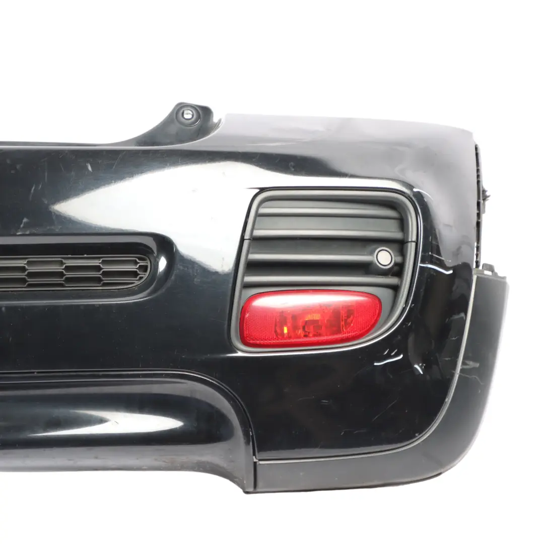 Bumper Trim Mini R56 R57 Cooper S JCW PDC Aerokit Midnight Black - A94 to Rear with Part number 0413367 Rear Bumper Trim Mini R56 R57 Cooper S JCW PDC Aerokit Midnight Black - A94 - SKU 0413367-MNB - Part number 0413367