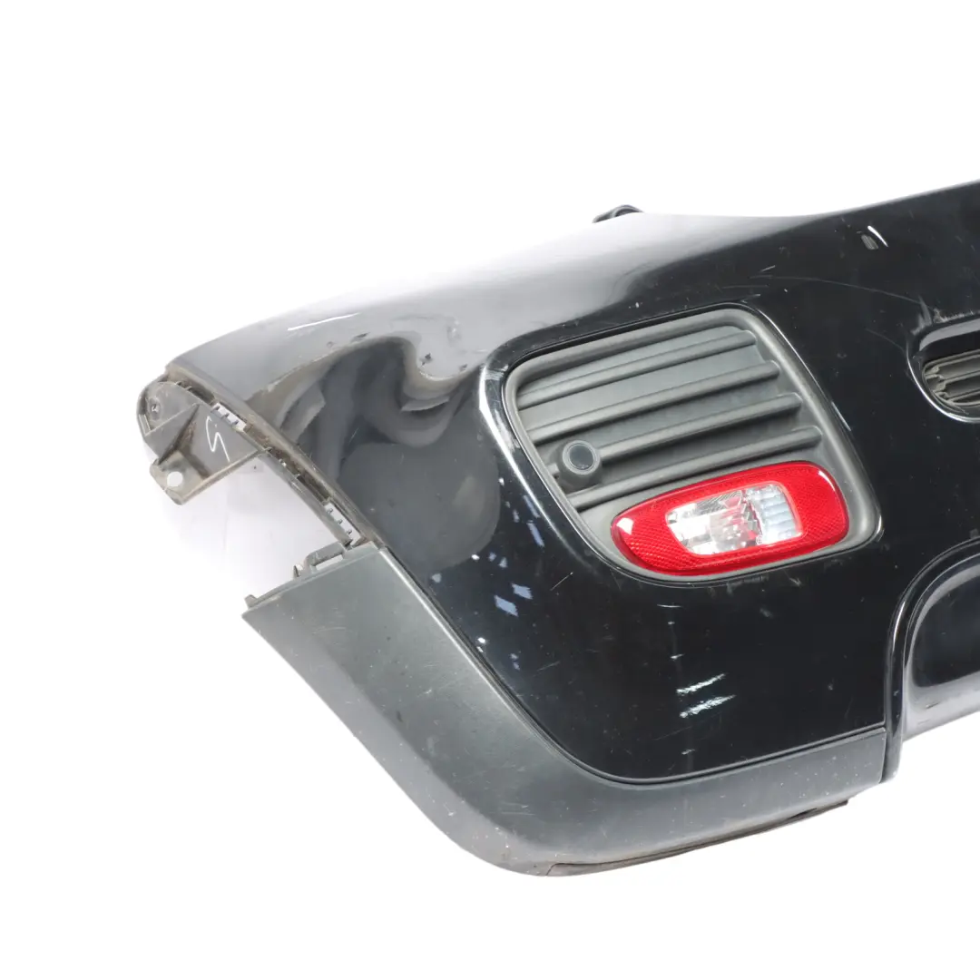 Bumper Trim Mini R56 R57 Cooper S JCW PDC Aerokit Midnight Black - A94 to Rear with Part number 0413367 Rear Bumper Trim Mini R56 R57 Cooper S JCW PDC Aerokit Midnight Black - A94 - SKU 0413367-MNB - Part number 0413367