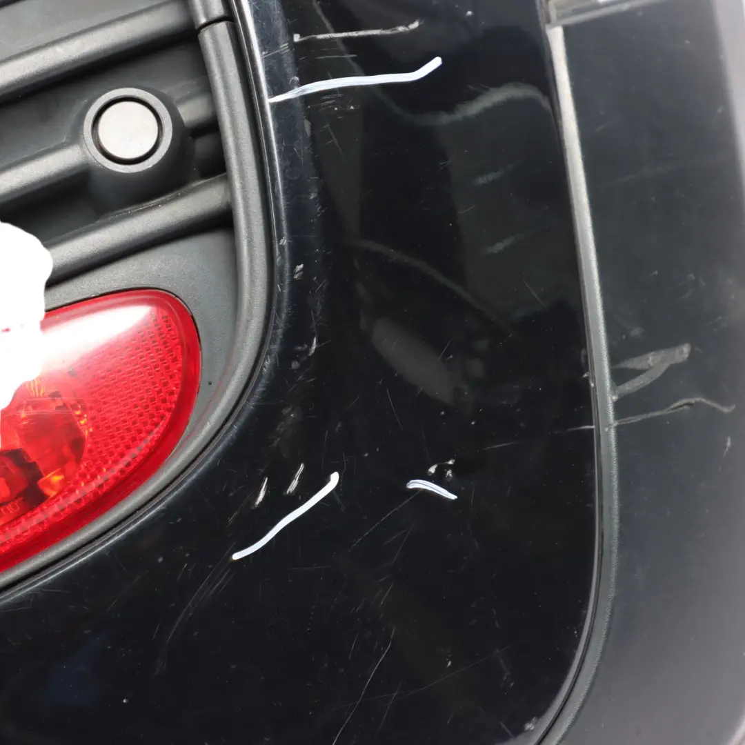 Bumper Trim Mini R56 R57 Cooper S JCW PDC Aerokit Midnight Black - A94 to Rear with Part number 0413367 Rear Bumper Trim Mini R56 R57 Cooper S JCW PDC Aerokit Midnight Black - A94 - SKU 0413367-MNB - Part number 0413367