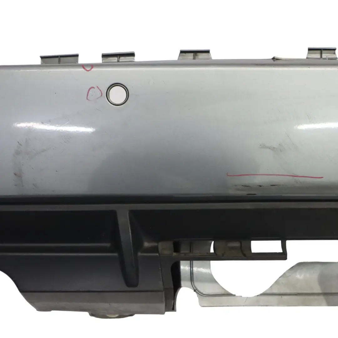 BMW X3 E83 LCI Rear Bumper PDC Silbergrau Silver Grey Metallic - A08 - SKU 0420654-SBG - Part number 0420654