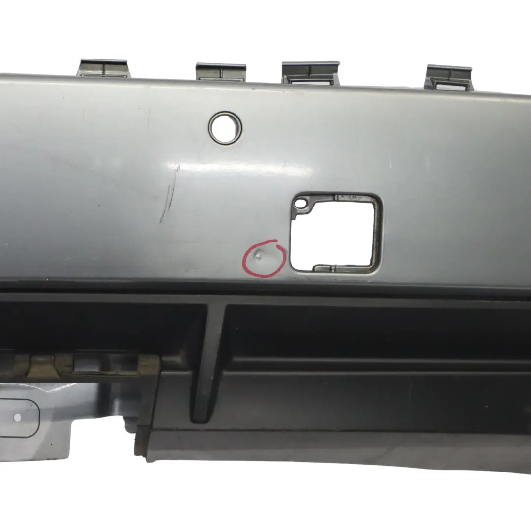 BMW X3 E83 LCI Rear Bumper PDC Silbergrau Silver Grey Metallic - A08 - SKU 0420654-SBG - Part number 0420654