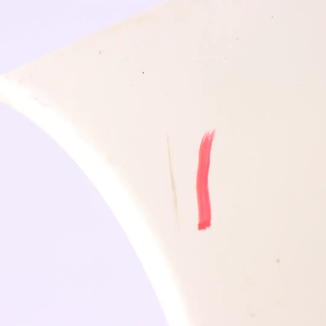 MINI Cooper 2 R55 R56 Front Bumper Trim Panel Right O/S Pepper White 850 - SKU 0430224-PW2 - Part number 0430224