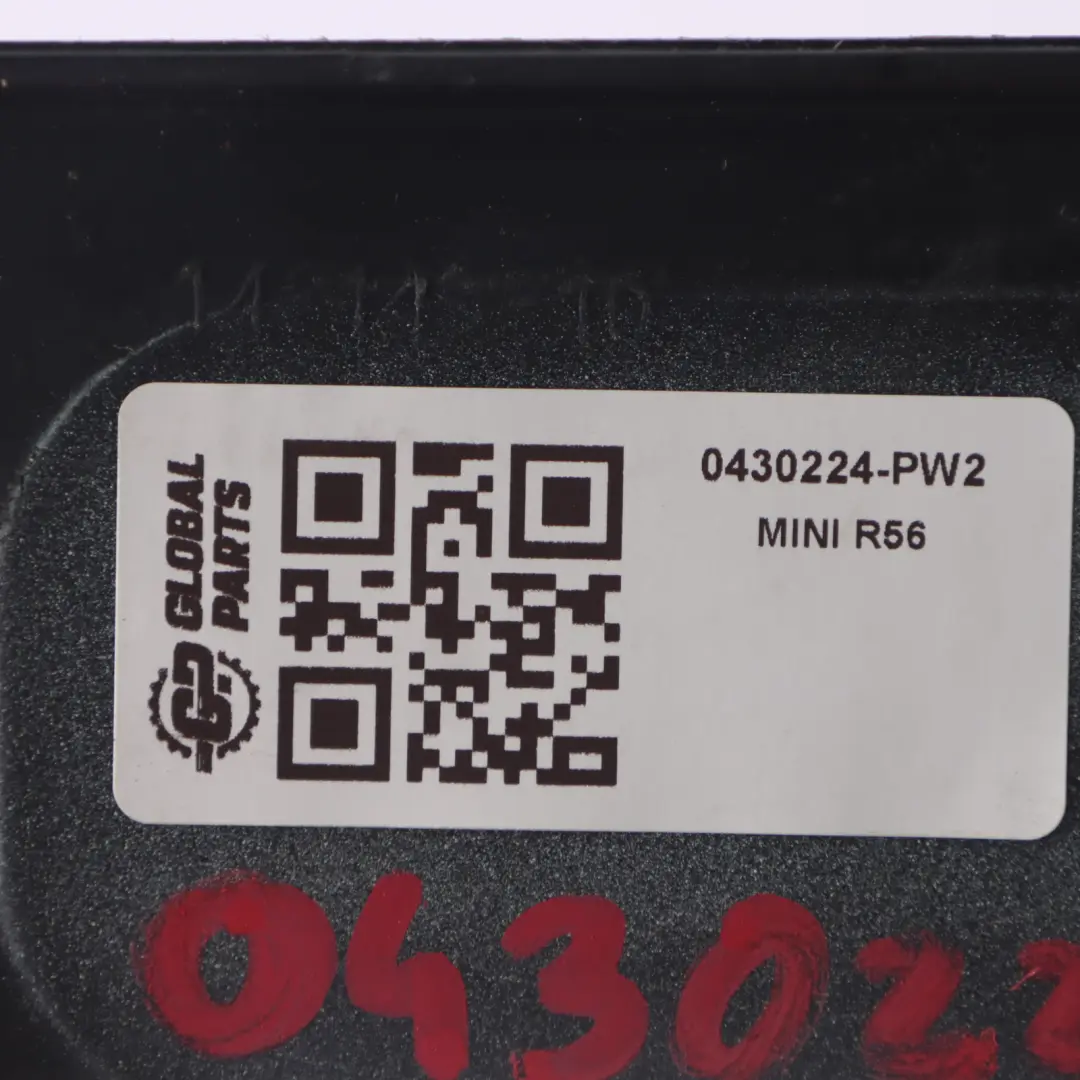 BMW MINI Cooper 2 R55 R56 Blende Vorne Rechts Pepper White Weiss 2753658 - SKU 0430224-PW2 - Teilenummer 0430224