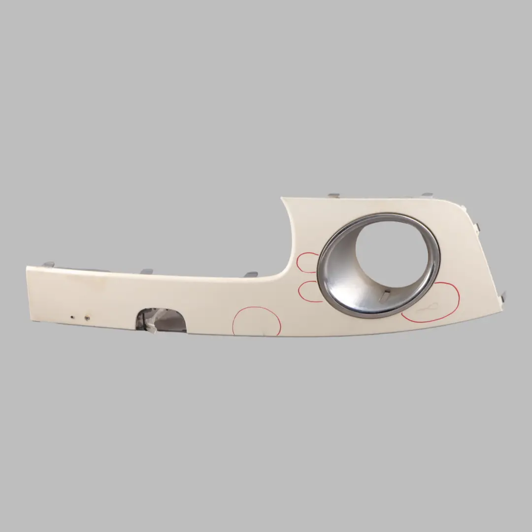 Blende Stoßstange Rechts Pepper White 2753658 für Mini Cooper One R55 R56 R57 mit Teilenummer 0430226 Mini Cooper One R55 R56 R57 Blende Stoßstange Rechts Pepper White 2753658 - SKU 0430226-PW - Teilenummer 0430226