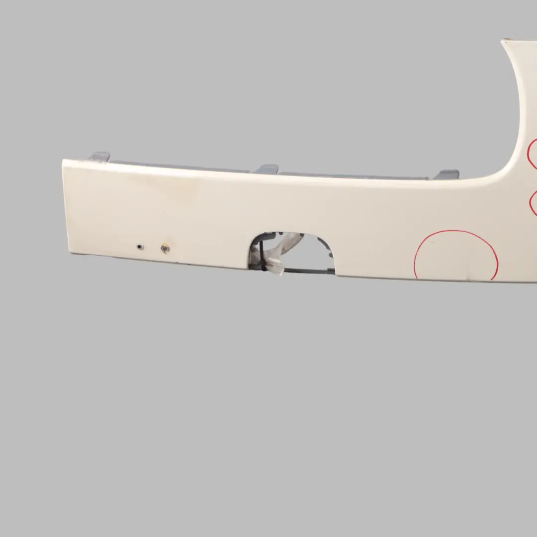 Mini Cooper One R55 R56 R57 Front Bumper Trim Panel Right O/S Pepper White 850 - SKU 0430226-PW - Part number 0430226