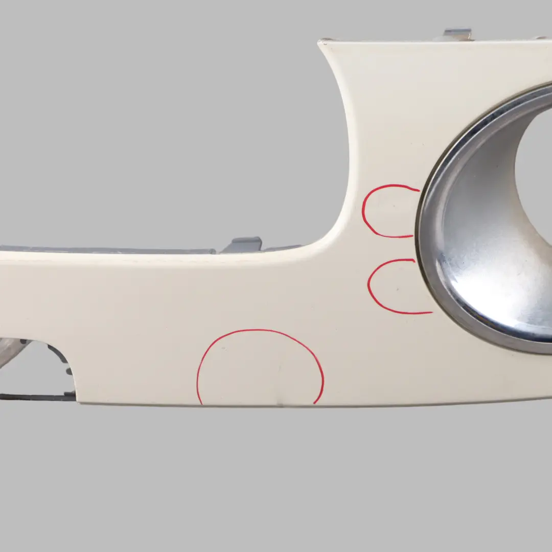 Front Bumper Trim Panel Right O/S Pepper White 850 to Mini Cooper One R55 R56 R57 with Part number 0430226 Mini Cooper One R55 R56 R57 Front Bumper Trim Panel Right O/S Pepper White 850 - SKU 0430226-PW - Part number 0430226