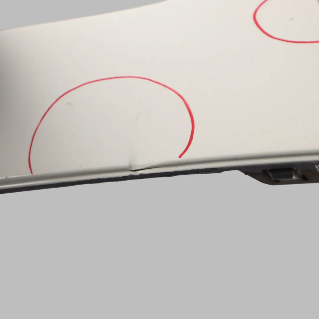 Front Bumper Trim Panel Right O/S Pepper White 850 to Mini Cooper One R55 R56 R57 with Part number 0430226 Mini Cooper One R55 R56 R57 Front Bumper Trim Panel Right O/S Pepper White 850 - SKU 0430226-PW - Part number 0430226