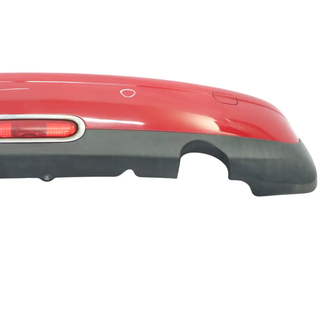 Mini Cooper R56 R57 Complete Rear Bumper Panel Chili Red - 851 - SKU 0430249-CHRED - Part number 0430249