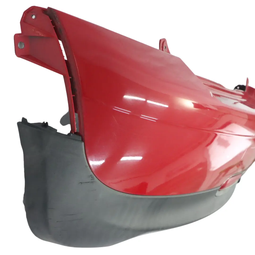 Mini Cooper R56 R57 Complete Rear Bumper Panel Chili Red - 851 - SKU 0430249-CHRED - Part number 0430249