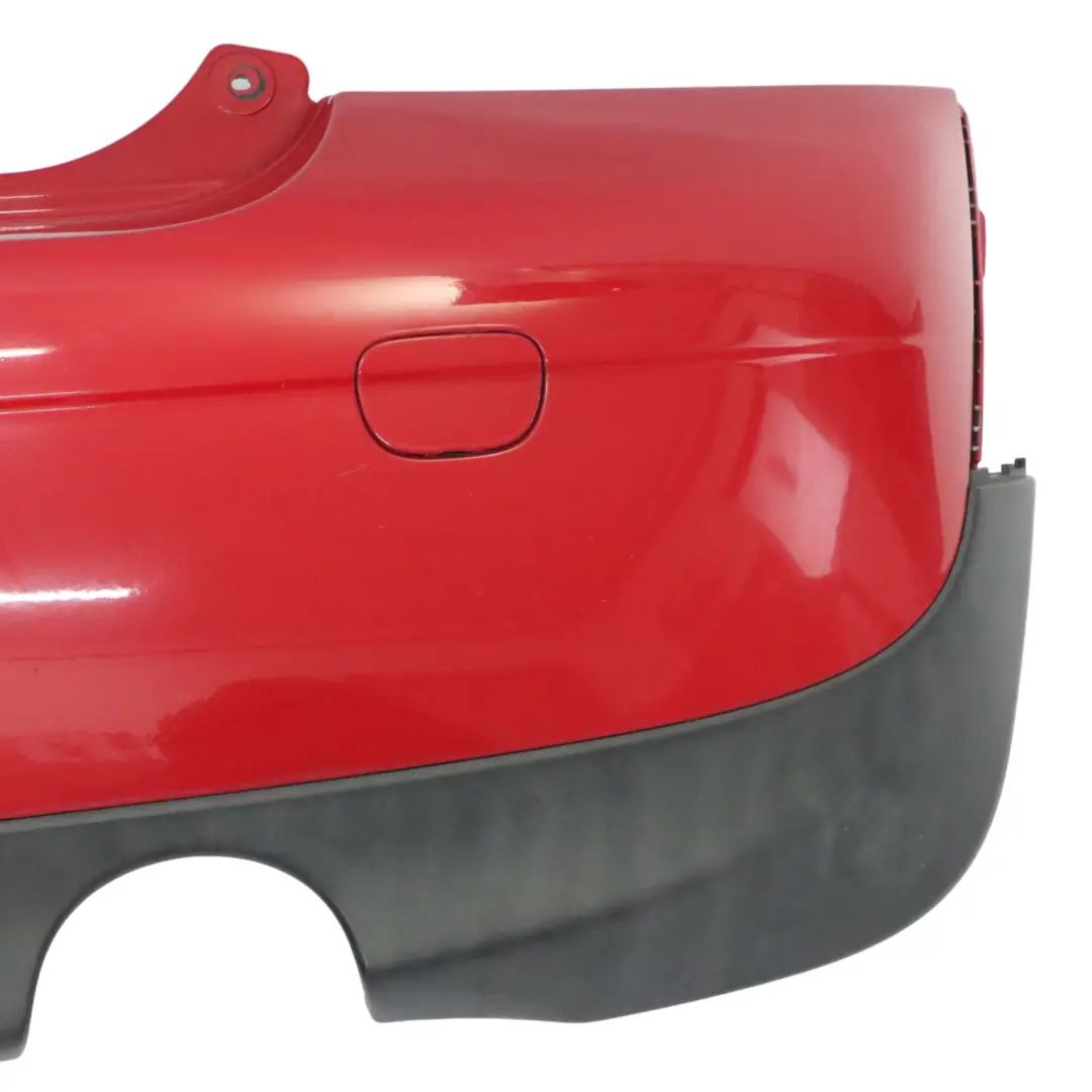 Mini Cooper R56 R57 Complete Rear Bumper Panel Chili Red - 851 - SKU 0430249-CHRED - Part number 0430249