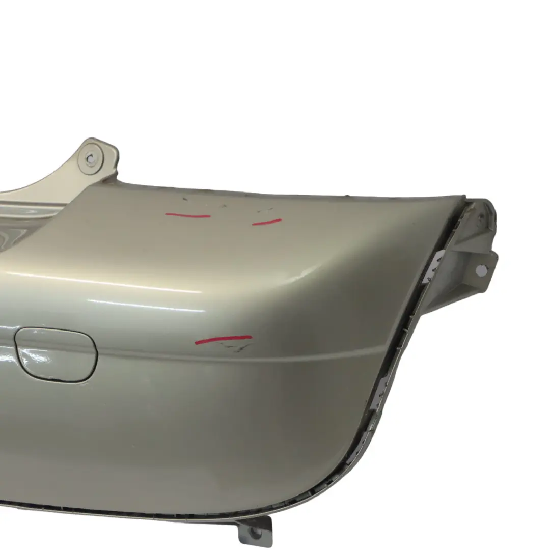 Heckstoßstange komplett Zierleiste Abdeckung Sparkling Silber - A60 für Mini R56 R57 mit Teilenummer 0430249 Mini R56 R57 Heckstoßstange komplett Zierleiste Abdeckung Sparkling Silber - A60 - SKU 0430249-SS - Teilenummer 0430249