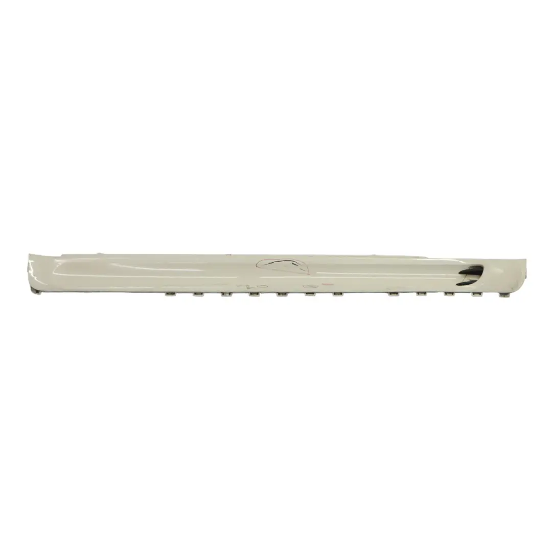 Mini R56 R57 Seitenschweller Aerokit Links Schwellerabdeckung Pepper Weiss - 850 - SKU 0430299-PW1 - Teilenummer 0430299