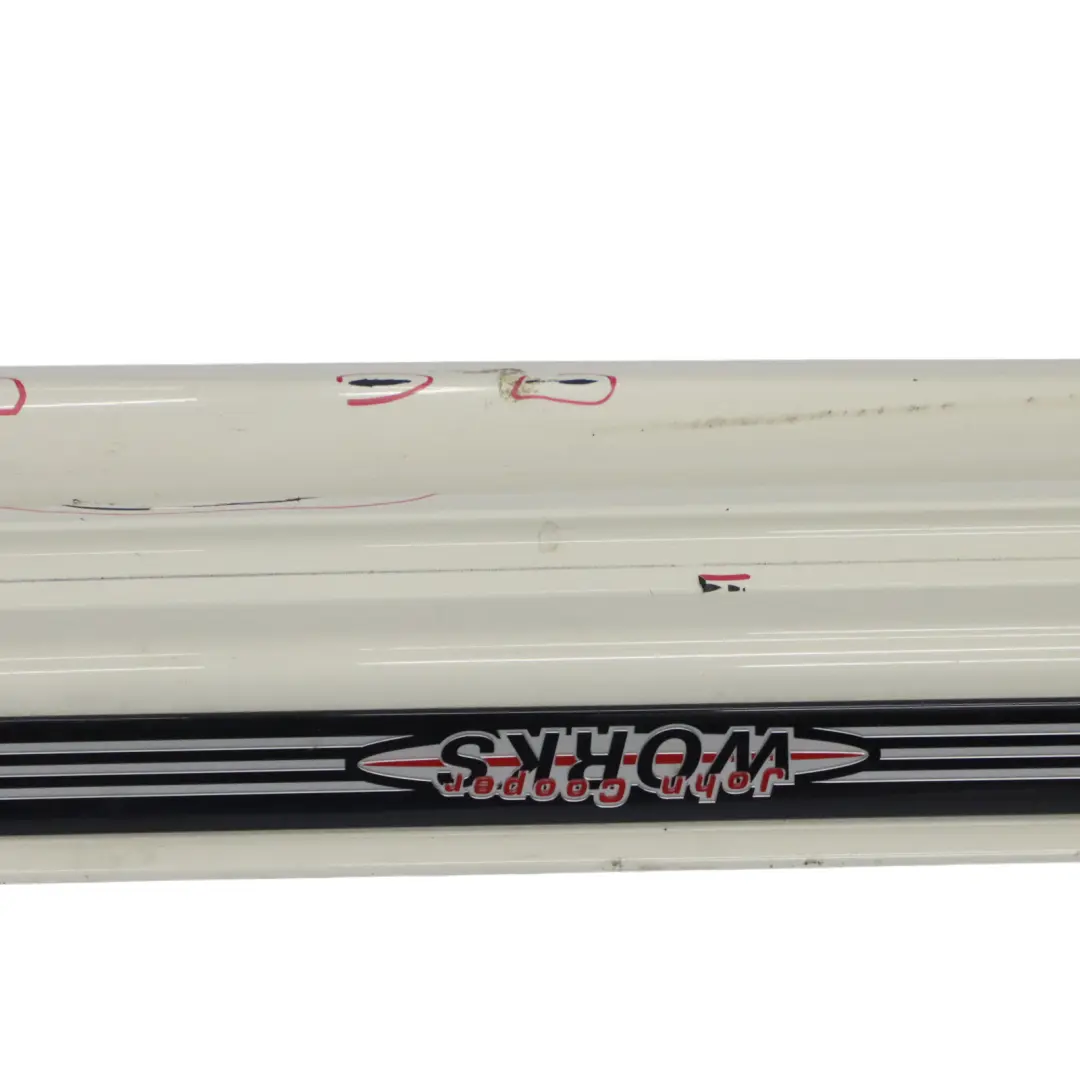 Mini R56 R57 Seitenschweller Aerokit Links Schwellerabdeckung Pepper Weiss - 850 - SKU 0430299-PW1 - Teilenummer 0430299