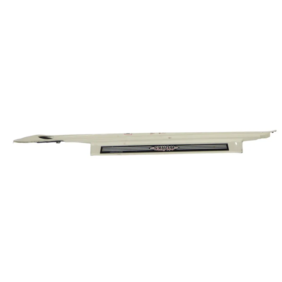 Mini R56 R57 Seitenschweller Aerokit Links Schwellerabdeckung Pepper Weiss - 850 - SKU 0430299-PW1 - Teilenummer 0430299