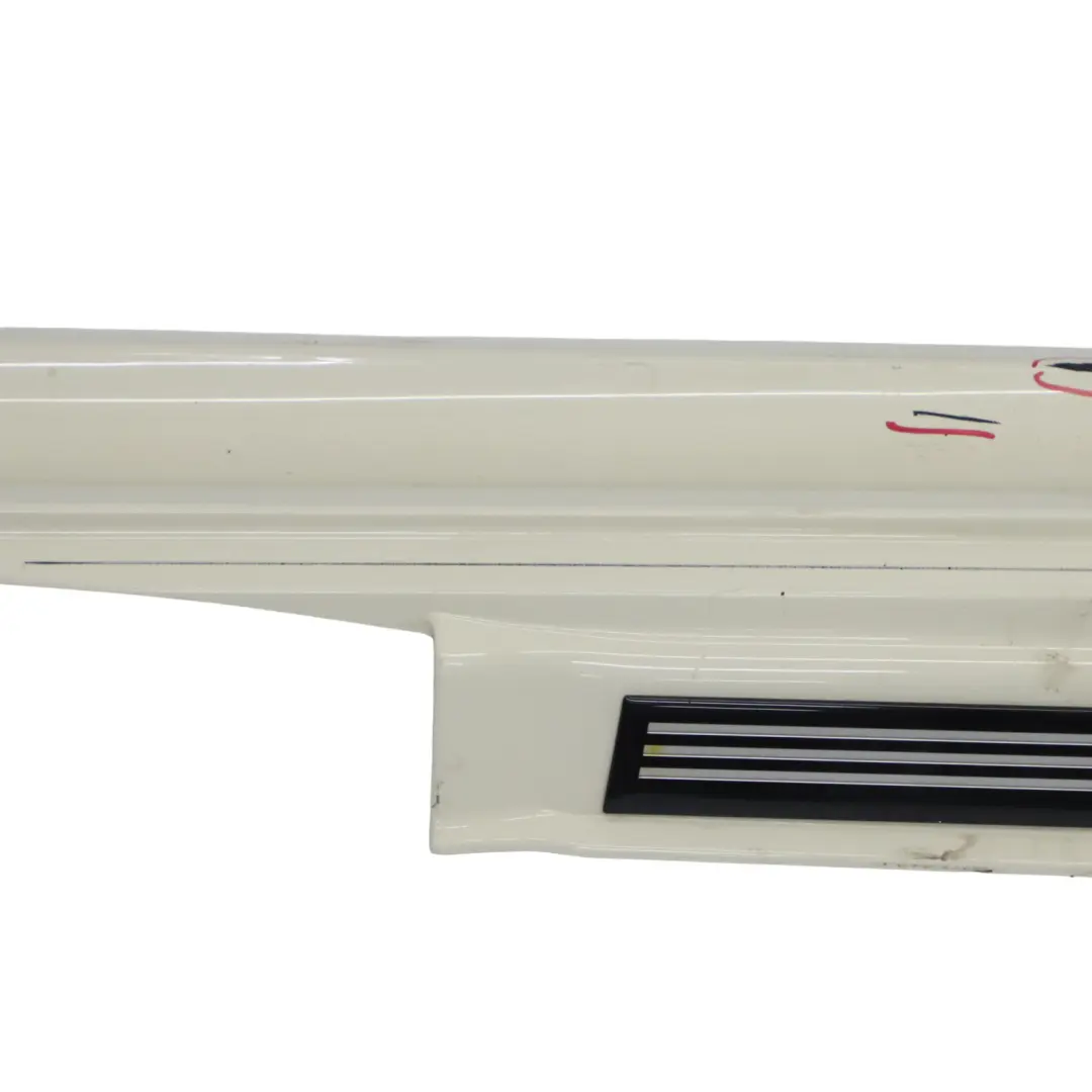Mini R56 R57 Seitenschweller Aerokit Links Schwellerabdeckung Pepper Weiss - 850 - SKU 0430299-PW1 - Teilenummer 0430299