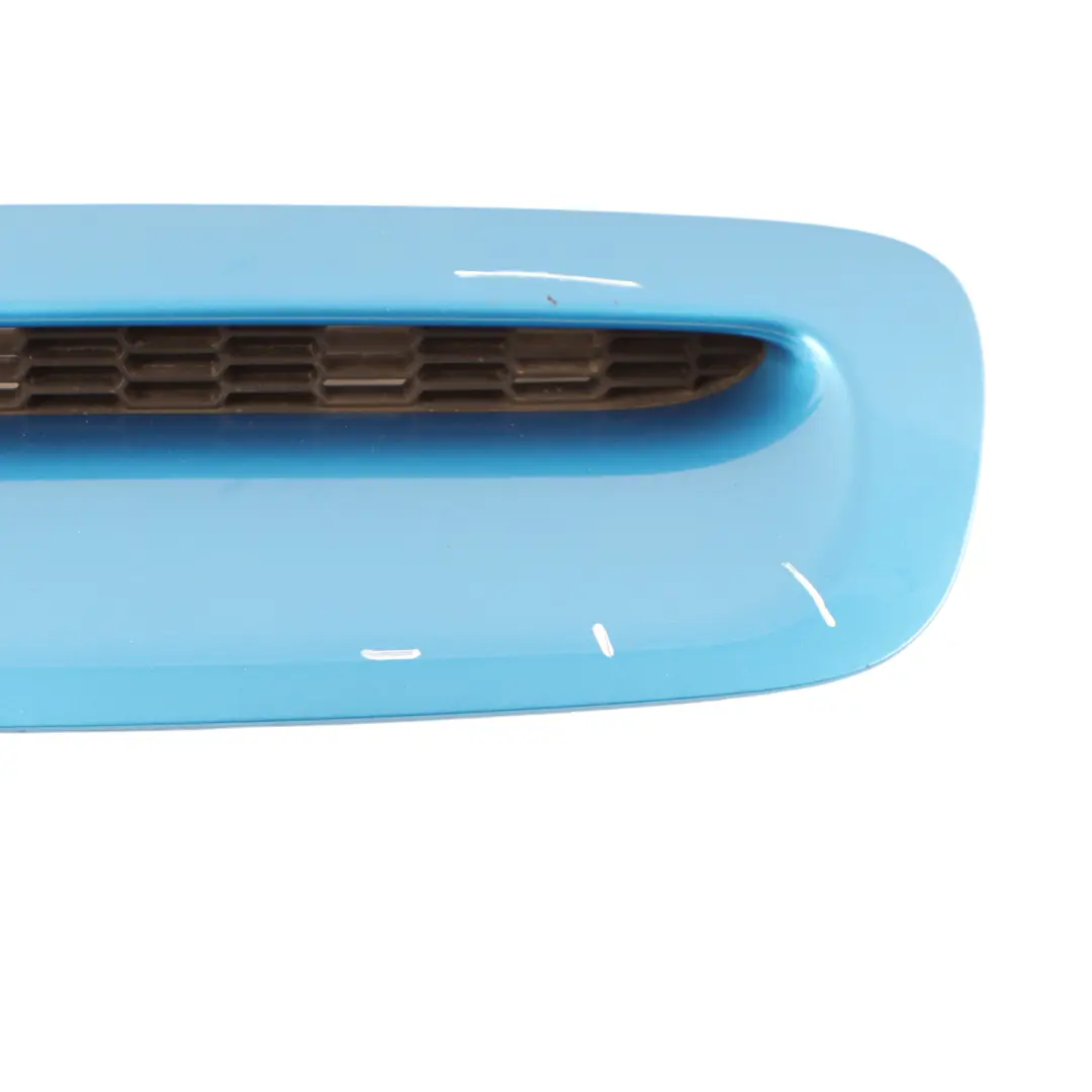 Inlet Grille Bonnet Hood Scoop Laser Blue to BMW Mini Cooper S R55 R56 R57 Air with Part number 0430302 BMW Mini Cooper S R55 R56 R57 Air Inlet Grille Bonnet Hood Scoop Laser Blue - SKU 0430302-LAB1 - Part number 0430302