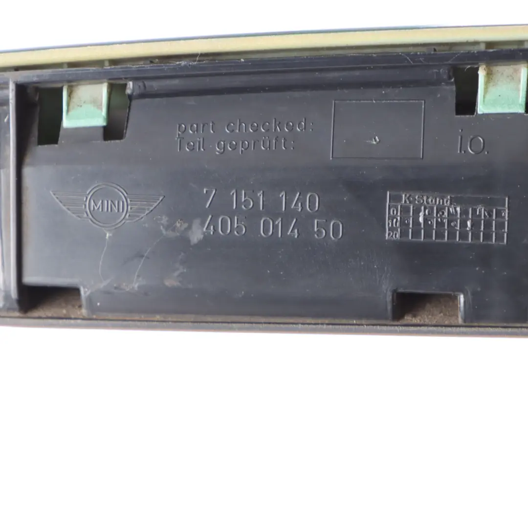 Mini R56 Kofferraumdeckel Haltegriff Abdeckung British Racing Green II 40501452 - SKU 0430312-BRGII - Teilenummer 0430312