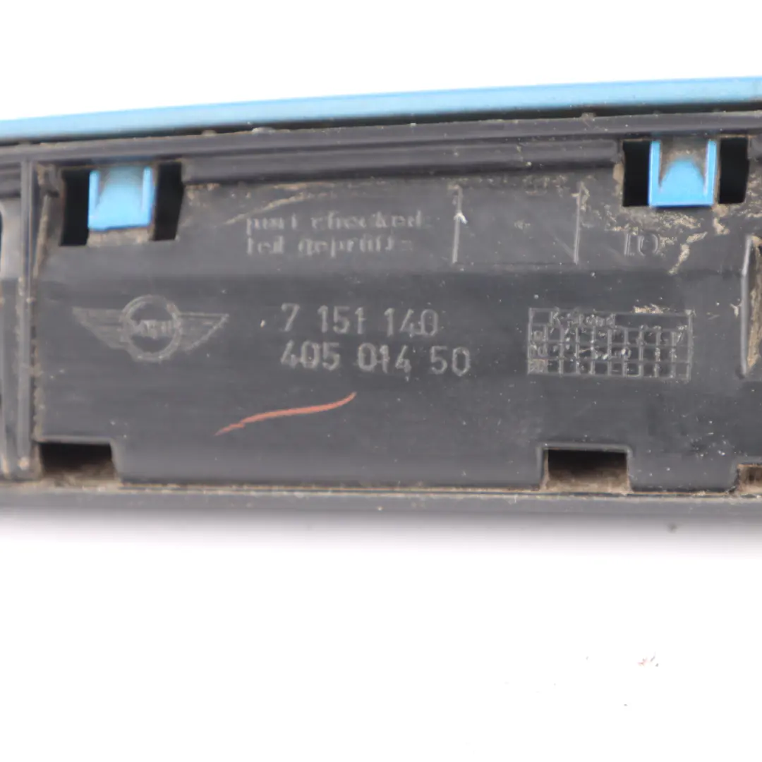 Mini R56 Bagagliaio Maniglia Portellone Posteriore Pannello Laser Blue 40501452 - SKU 0430312-LAB1 - Numero di parte 0430312
