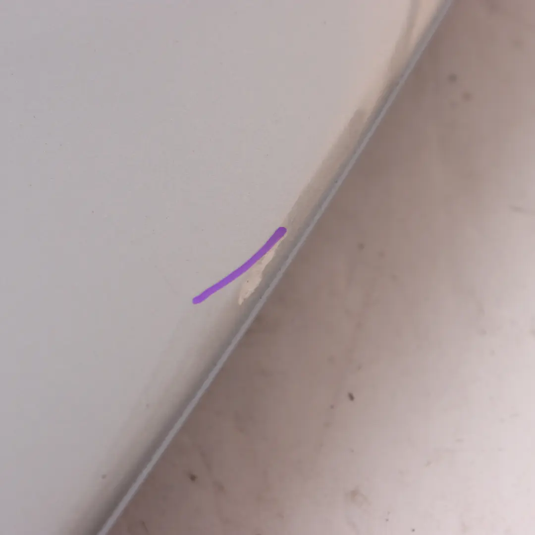 BMW Mini Cooper One R56 Spoiler posteriore Argento puro metallizzato 900 7148913 - SKU 0430314-PS1 - Numero di parte 0430314