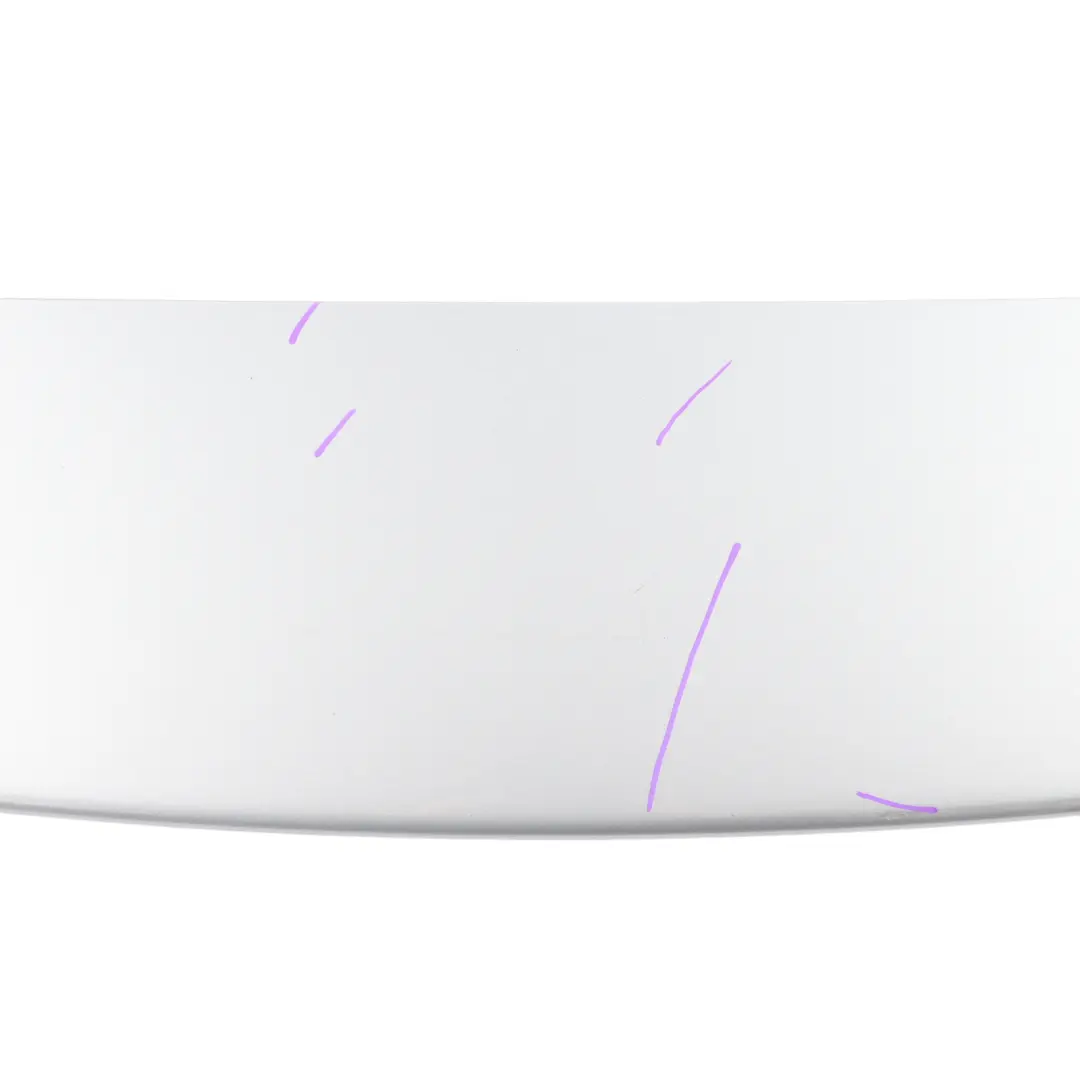 BMW Mini Cooper One R56 Spoiler posteriore Argento puro metallizzato 900 7148913 - SKU 0430314-PS1 - Numero di parte 0430314