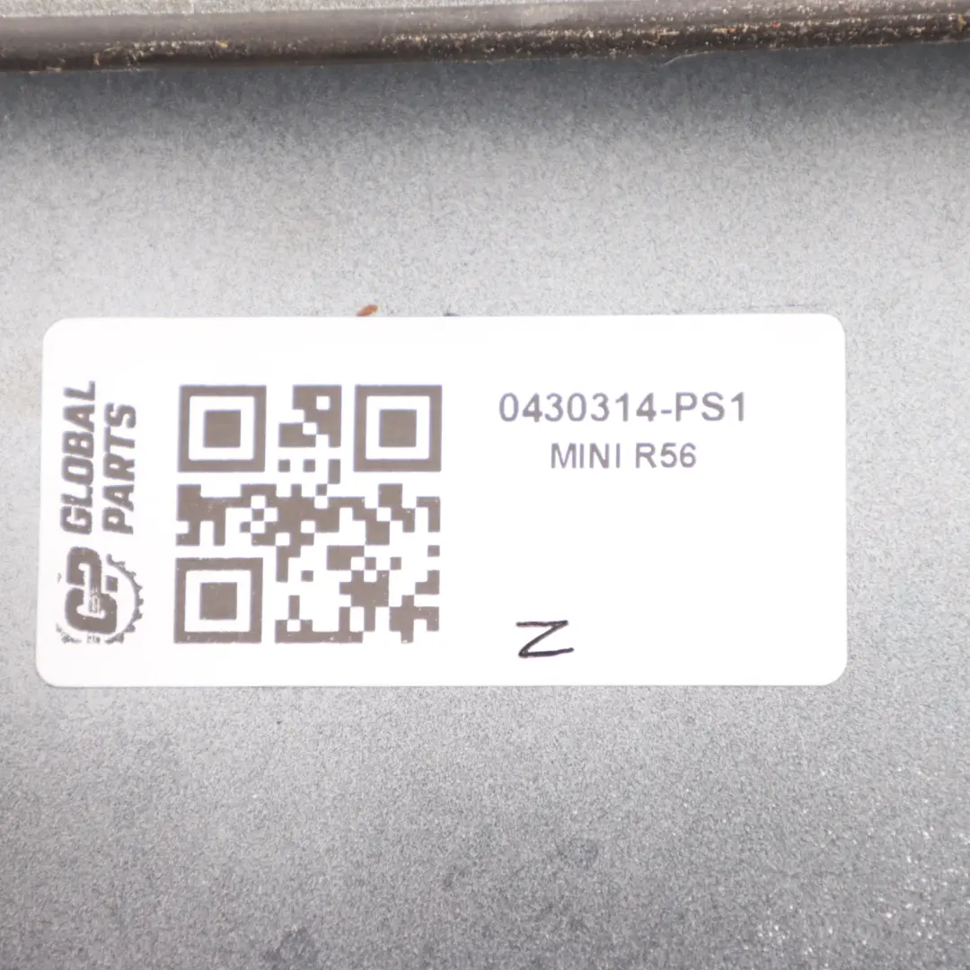 Alerón trasero plata pura metalizado - 900 7148913 para BMW Mini Cooper One R56 con número de pieza 0430314 BMW Mini Cooper One R56 Alerón trasero plata pura metalizado - 900 7148913 - SKU 0430314-PS1 - Número de pieza 0430314