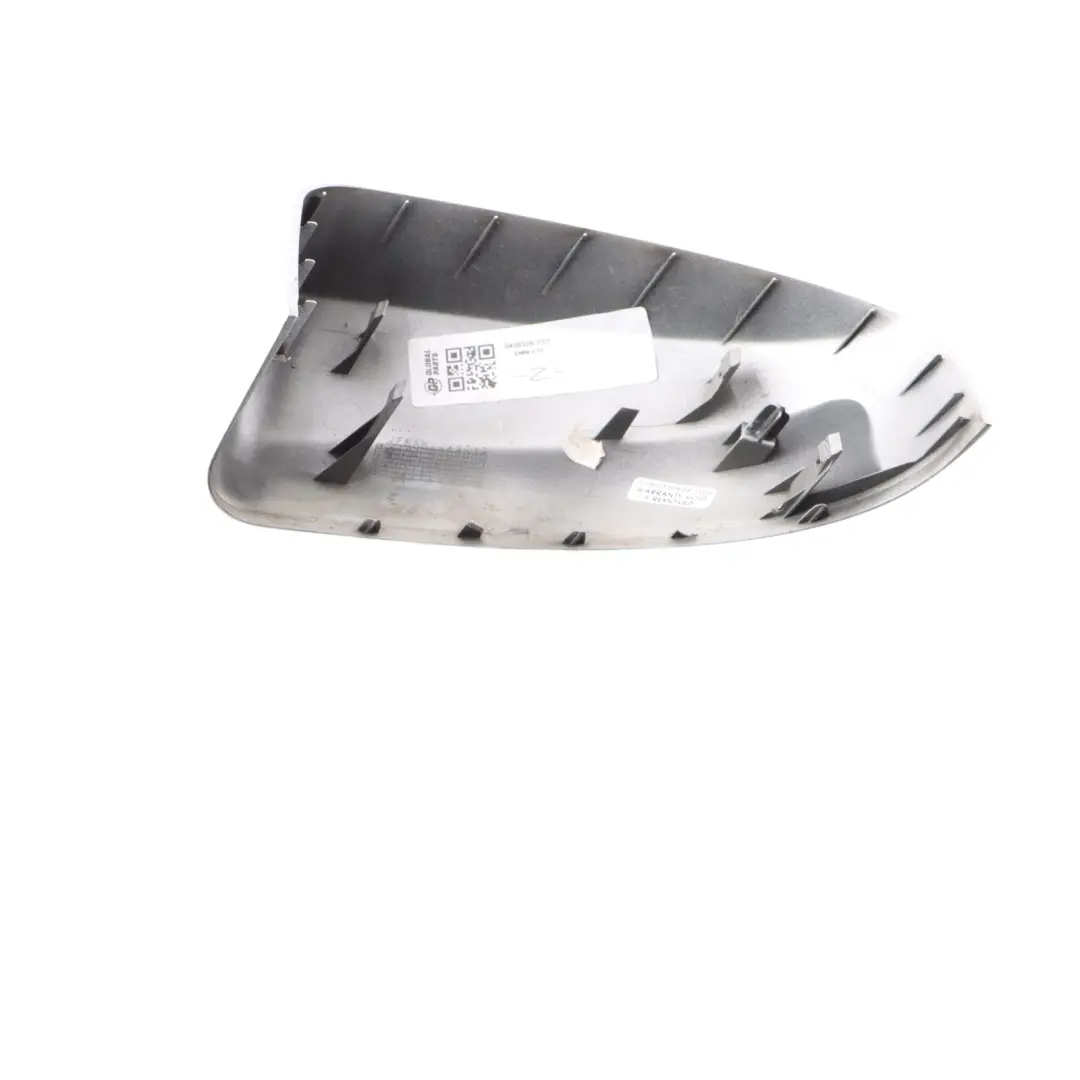 Cap Casing Right O/S Mirror Wing Titan Silver 354 to BMW X5 E70 Cover with Part number 0430326 BMW X5 E70 Cover Cap Casing Right O/S Mirror Wing Titan Silver 354 - SKU 0430326-TS1 - Part number 0430326