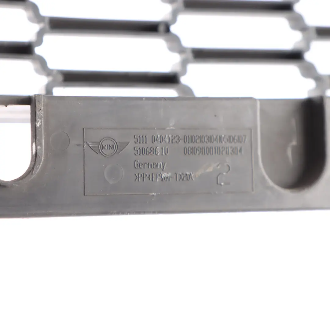 Mini Cooper S JCW Aero R55 R56 R57 Front Bumper Trim Grille Panel Black 0404123 - SKU 0442012-1 - Part number 0442012