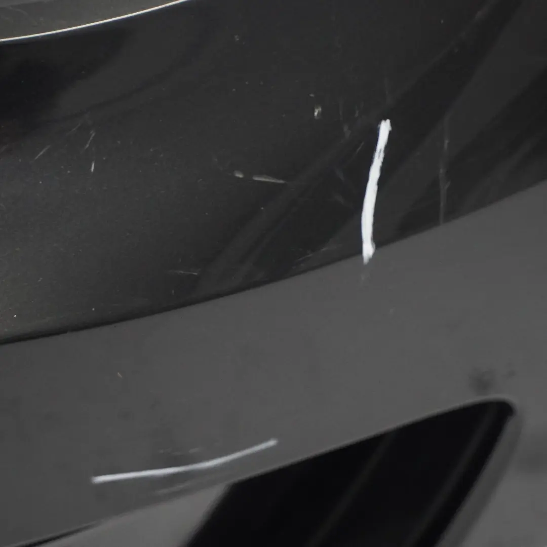  Front Bumper BMW E81 E87 M Sport Aerokit Trim Panel Black Sapphire - 475 - SKU 0445637-BS - Part number 0445637