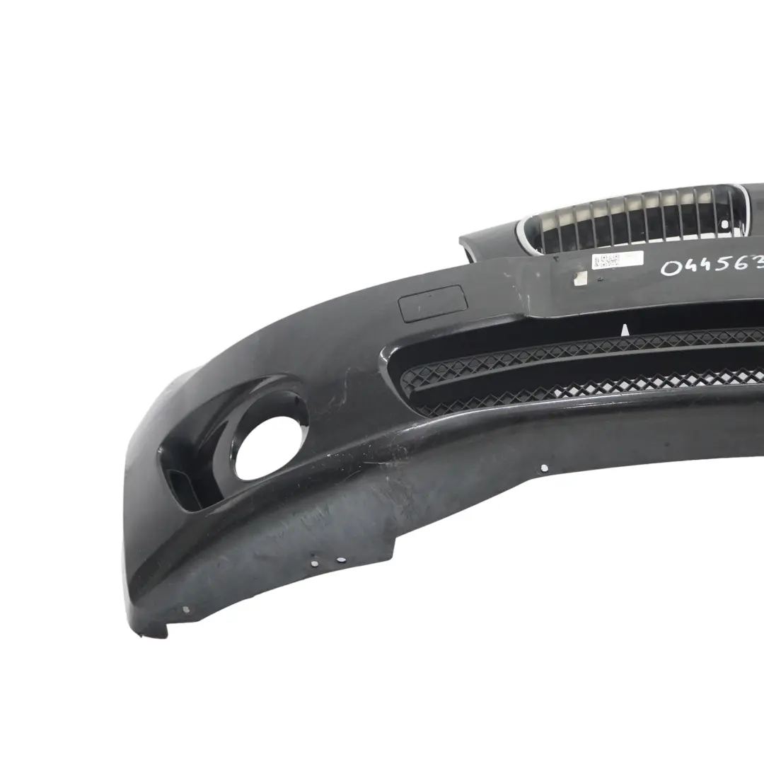  Front Bumper BMW E81 E87 M Sport Aerokit Trim Panel Black Sapphire - 475 - SKU 0445637-BS - Part number 0445637