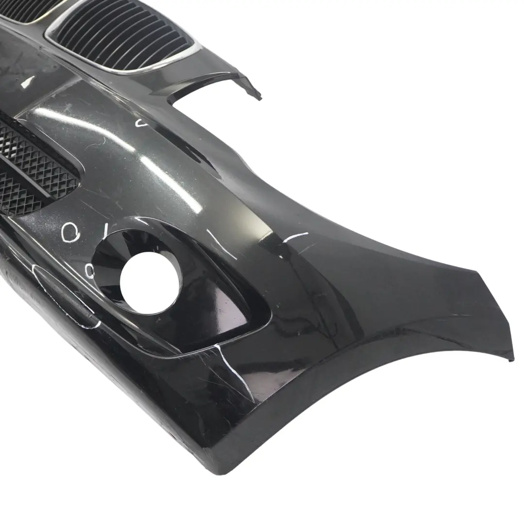 BMW E81 E87 Zderzak Przedni Aerokit M-Pakiet Black Sapphire Metalik - 475 - SKU 0445637-BS - Numer Części 0445637