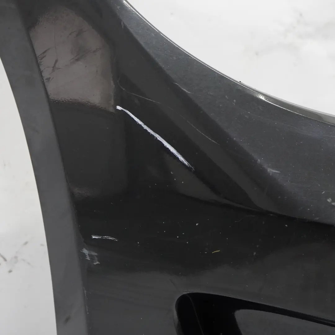  Front Bumper BMW E81 E87 M Sport Aerokit Trim Panel Black Sapphire - 475 - SKU 0445637-BS - Part number 0445637