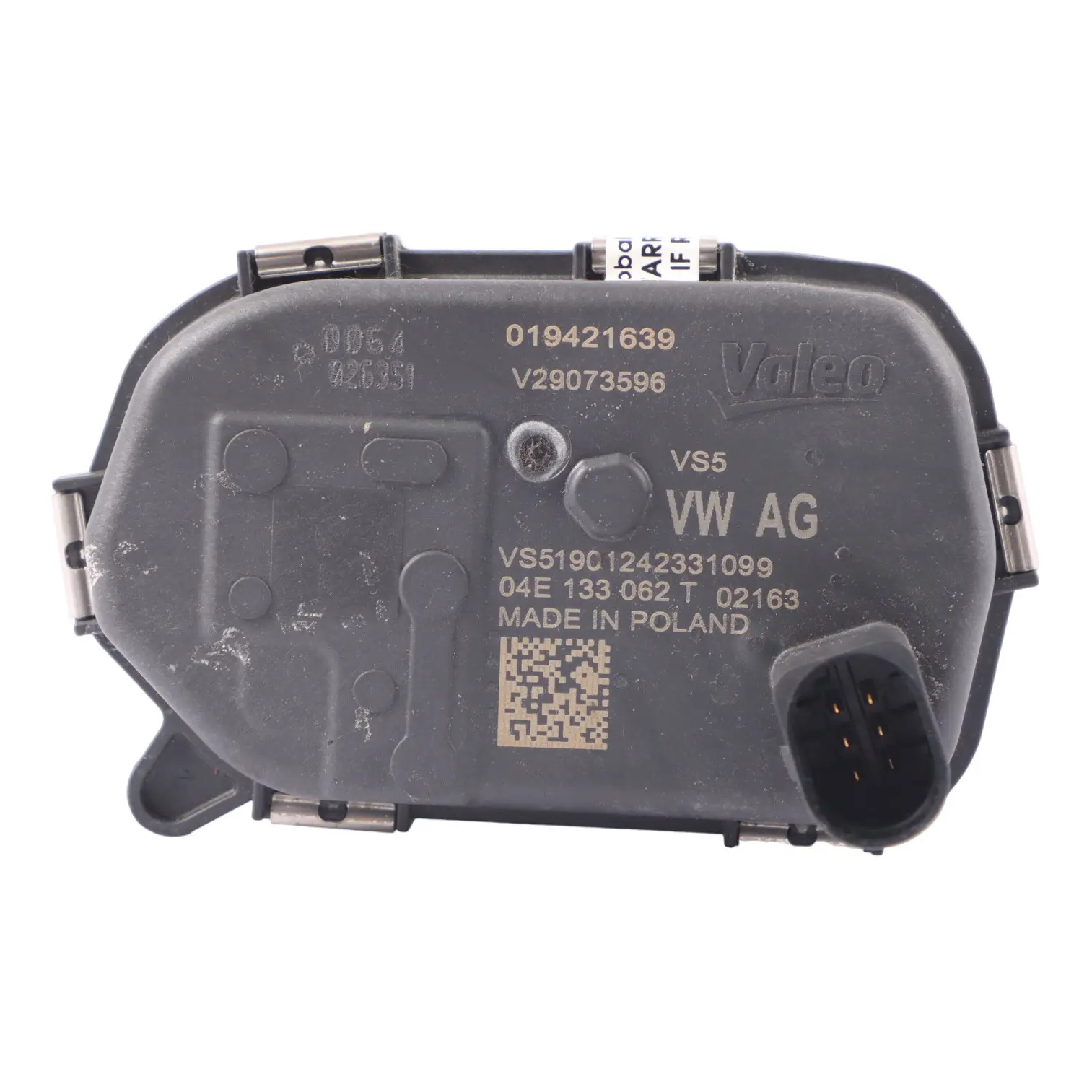 VW Volkswagen Golf 8 1.5 eTSI DFYA Unità Valvola Controllo Farfallato 04E133062T