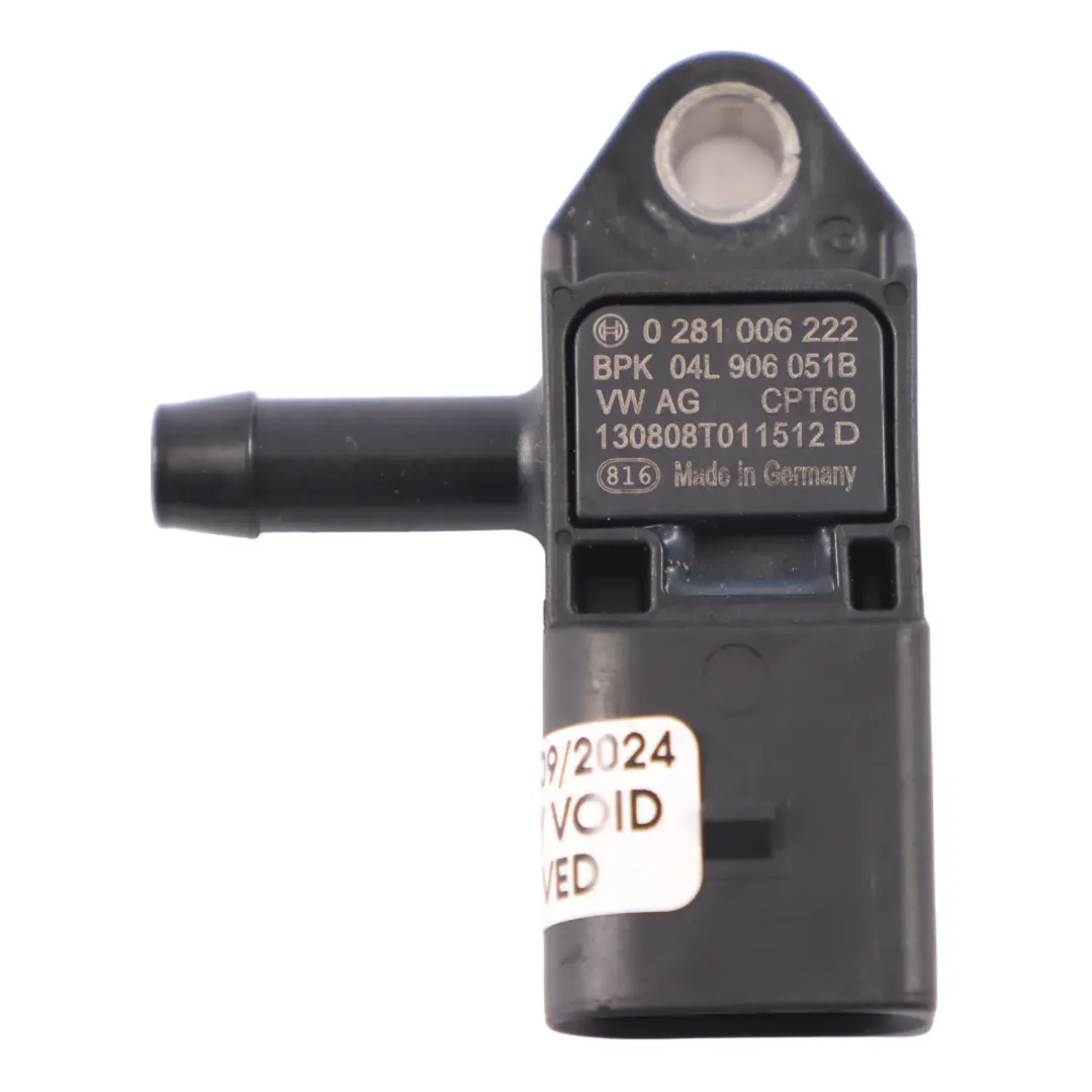 BKP Sensor Presión Mapa DPF Escape para VW Volkswagen Passat B6 2.0 TDI con número de pieza 04L906051B VW Volkswagen Passat B6 2.0 TDI BKP Sensor Presión Mapa DPF Escape - SKU 04L906051B - Número de pieza 04L906051B