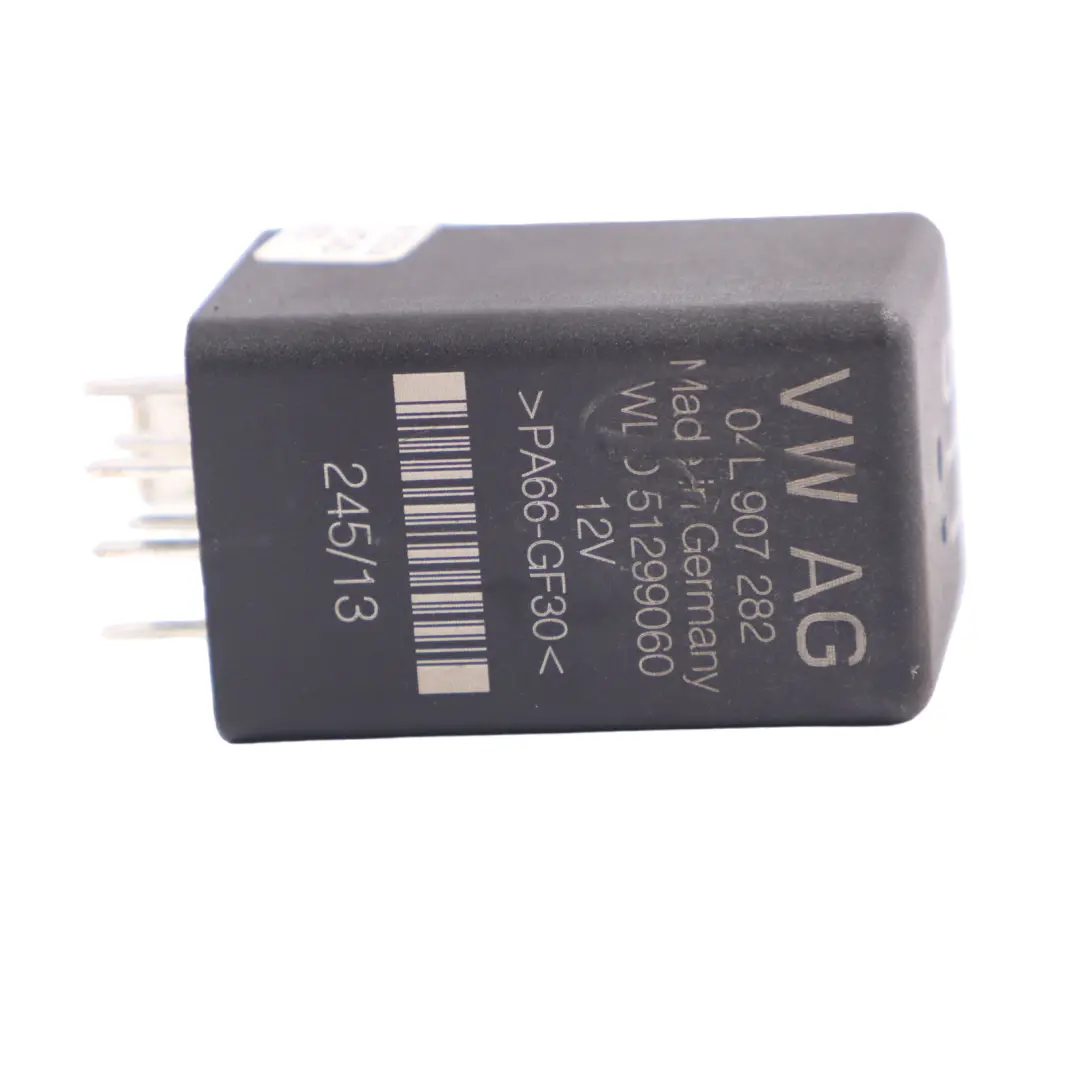 VW Volkswagen Audi Seat Skoda Calentador Relé Negro 511 9 Pins - SKU 04L907282 - Número de pieza 04L907282