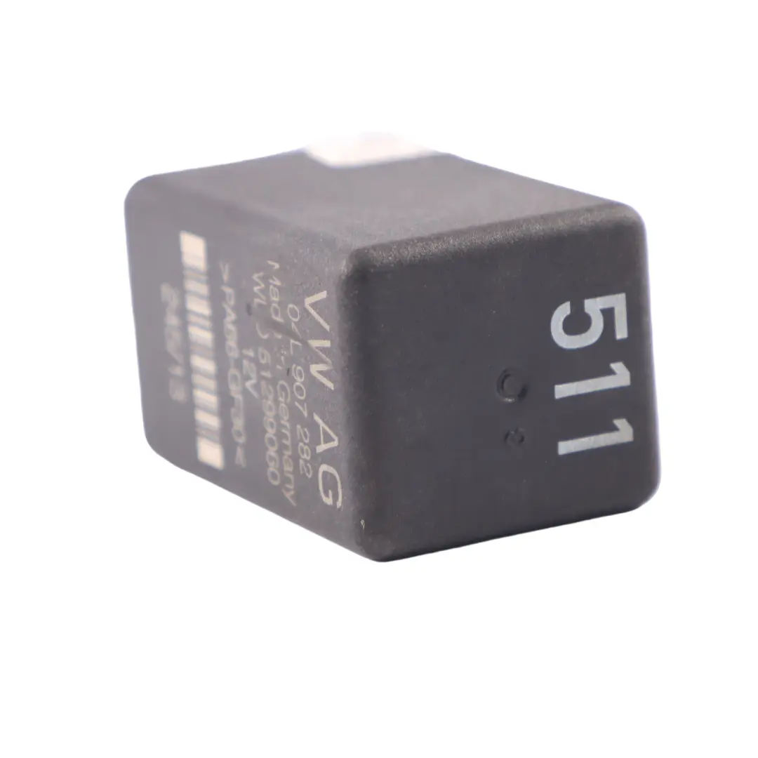 VW Volkswagen Audi Seat Skoda Glow Plug Relay Unit Black 511 9 Pins - SKU 04L907282 - Part number 04L907282
