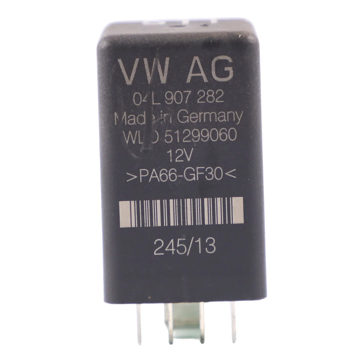 VW Volkswagen Audi Seat Skoda Calentador Relé Negro 511 9 Pins 04L907282