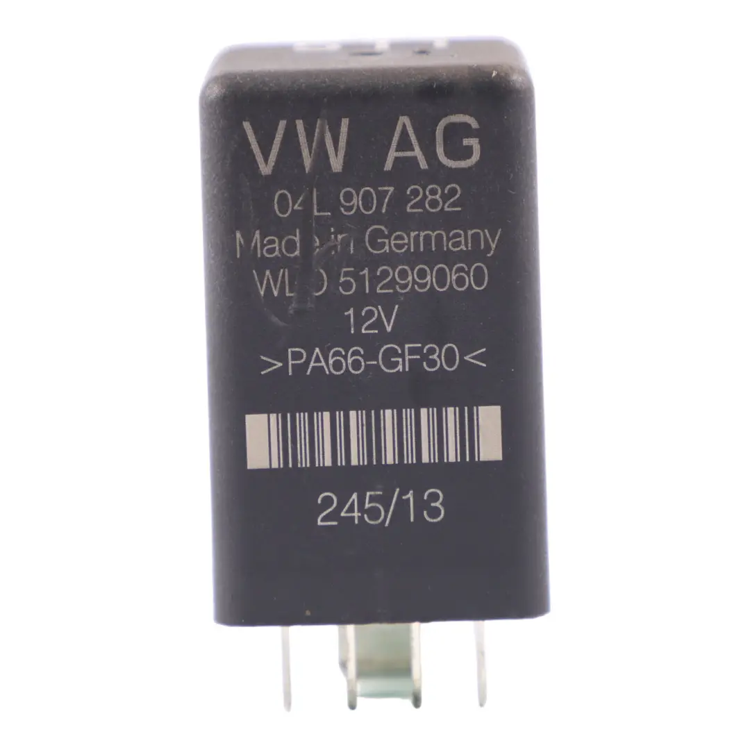 VW Audi Seat Skoda Przekaźnik Świec Żarowych Czarny 511 9 Pinów - SKU 04L907282 - Numer Części 04L907282