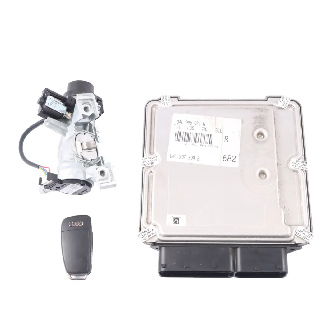 Audi A3 8V 1.6 TDI CLHA 105HP Engine Unit ECU Kit Key Ignition - SKU 04L907309B-1 - Part number 04L907309B